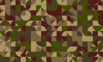 Abstract geometric pattern. Earthy tones create a sophisticated, modern design ideal for backgrounds, textiles, or website design. The repeating motif offers a sense of balance and subtle movement. vector