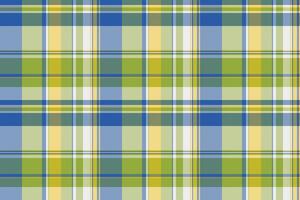 Pure fabric plaid seamless, graph background pattern check. King tartan texture textile in white and lime colors. vector