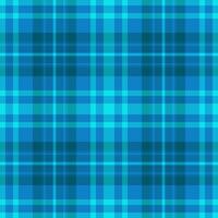 Graceful tartan textile fabric, diagonal background seamless. Row check pattern plaid texture in cyan and bright colors. vector