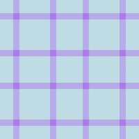 Cutout plaid pattern tartan, tie seamless fabric . Customize background textile texture check in light and violet colors. vector