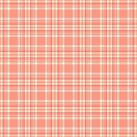Tailor tartan texture plaid, border pattern seamless. Christmas background fabric textile check in red and old lace colors. vector