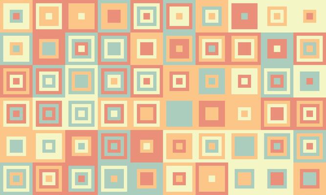 Abstract geometric pattern of pastel squares. Perfect for backgrounds, website design, textiles, and branding. A modern, minimalist design evokes feelings of calm and order.