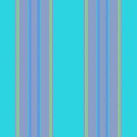 Quality vertical seamless lines, dress fabric pattern textile. Professional stripe background texture in cyan and pink colors. vector