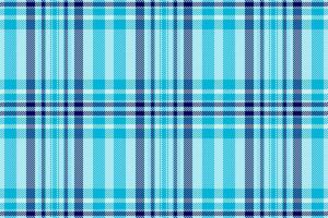 Veil texture tartan pattern, style seamless check. Sixties background fabric textile plaid in cyan and light colors. vector