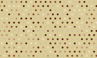 Abstract neutraltoned polka dot pattern. Subtle color variations create visual texture and depth. Ideal for website backgrounds, textile designs, or print projects. vector