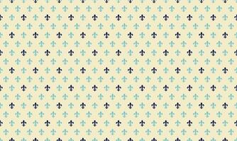 A pattern with fleur de lys on it vector
