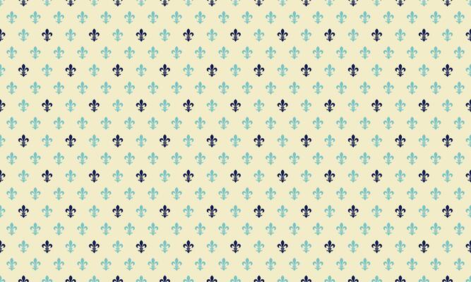 A pattern with fleur de lys on it