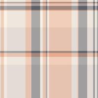 Geometrical background plaid seamless, top fabric textile . Sheet pattern tartan check texture in white and light colors. vector