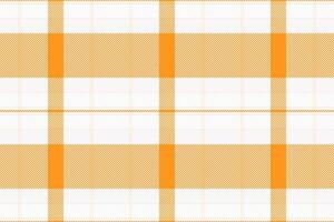 Vibrant orange and white plaid pattern. Perfect for textile design, website backgrounds, or crafting projects. This cheerful, timeless design evokes feelings of warmth and optimism. vector