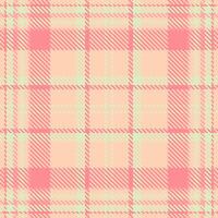 1950s background pattern seamless, sensual texture check . Colorful plaid textile tartan fabric in light and red colors. vector