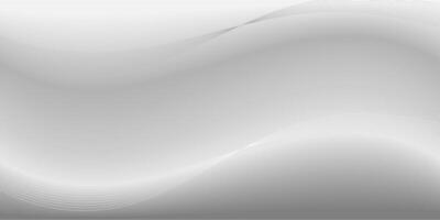 Abstract Light Gray Wave Background vector
