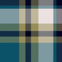 French check plaid , wrapping textile seamless tartan. Purity texture fabric pattern background in cyan and white colors. vector