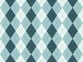 Elegant argyle pattern in soft blue and teal hues. Perfect for backgrounds, textiles, or branding projects conveying sophistication and timeless style. vector