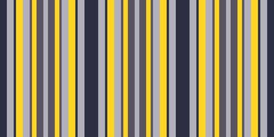 Vibrant vertical stripes in shades of yellow, gray, and dark blue create a bold, modern pattern perfect for backgrounds, textiles, or website designs. vector