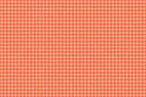 Vibrant coral and peach houndstooth pattern. Perfect for textile design, fashion, website backgrounds, or any project needing a sophisticated yet playful texture. vector