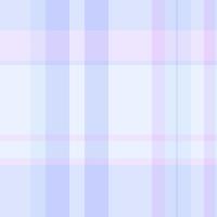 Deluxe textile texture fabric, proud seamless plaid tartan. Soft check background pattern in light and lilac colors. vector
