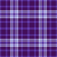 Back to school background plaid , rich seamless fabric check. Deep tartan pattern texture textile in indigo and violet colors. vector