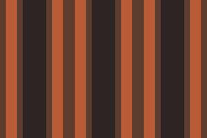 Aewborn vertical textile pattern, 20s fabric lines . 1tyling seamless stripe background texture in orange and dark colors. vector