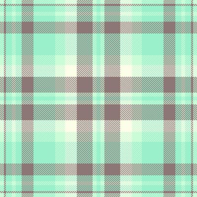 Elegant pastel plaid pattern, perfect for textile designs, website backgrounds, or stationery. The soft mint green and taupe hues create a calming and sophisticated aesthetic.
