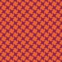 Abstract geometric pattern. Vibrant orange and maroon hues create a dynamic, repeating design ideal for textiles, website backgrounds, or branding. vector