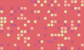 Abstract pixel art background. Pastel squares create a vibrant, playful texture perfect for websites, presentations, or social media. Evokes feelings of energy, creativity, and digital innovation. vector