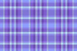 Elegant purple and light blue plaid pattern. Perfect for textile design, website backgrounds, fashion, and stationery. This seamless texture evokes feelings of calm and sophistication. vector