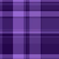 Back fabric tartan check, menswear plaid texture . Sample textile seamless pattern background in violet and royal purple colors. vector