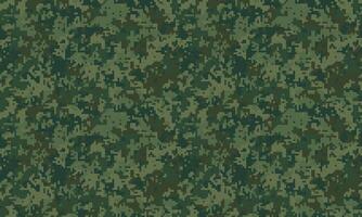 Intricate digital camouflage pattern. Perfect for military, hunting, or gaming backgrounds. Seamless texture ideal for website design, fabric prints, and more. vector