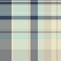 Irish textile tartan pattern, folklore check texture. Argyle seamless fabric plaid background in light and blue colors. vector