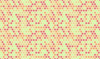 Abstract pastel hexagon pattern. Subtle color variations create a visually appealing texture ideal for websites, presentations, or textile designs. vector