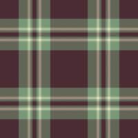 Neutral tartan plaid fabric, buffalo seamless pattern textile. Quiet background texture check in dark and pastel colors. vector