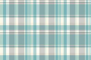 School plaid fabric , website check seamless texture. New background pattern textile tartan in cyan and grey colors. vector