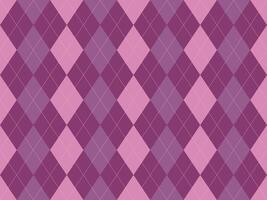Elegant argyle pattern in soft pink and purple hues. Perfect for backgrounds, textile design, or fashion projects. A sophisticated and versatile geometric design conveying style and timeless appeal. vector