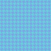 Vibrant turquoise and periwinkle houndstooth pattern. Perfect for fashion, textile, or web design projects. vector