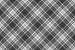 Elegant grayscale plaid pattern. Perfect for textile design, website backgrounds, or adding a touch of sophisticated texture to your projects. vector