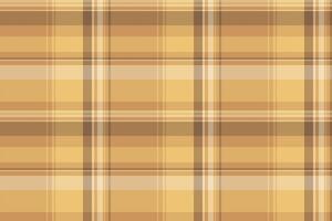 Advertising background pattern , windowpane plaid check texture. Volume textile seamless fabric tartan in orange and amber colors. vector