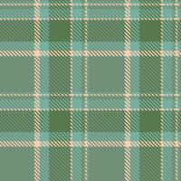 Vibrant texture seamless , performance plaid tartan background. Dimensional check pattern fabric textile in pastel and teal colors. vector