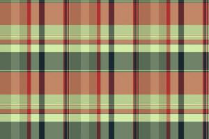 Self background textile check, bathroom pattern texture tartan. Shop fabric plaid seamless in light and red colors. vector