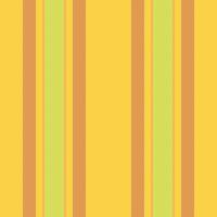 Vibrant vertical stripes in sunny yellow, light green, and orangebrown create a cheerful, retroinspired pattern. vector