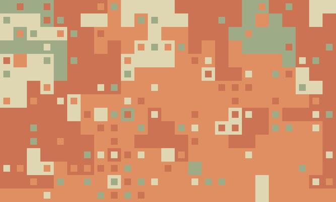 Abstract pixel art background. Earthy tones create a textured, organic feel, perfect for website banners, social media graphics, or modern design projects.