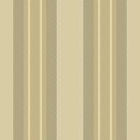Elegant beige and olive green vertical stripes pattern. Subtle texture creates a sophisticated, classic design ideal for textile, wallpaper, or website backgrounds. vector