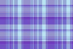 Intricate tartan texture, many textile background seamless. Beautiful plaid pattern check fabric in light and indigo colors. vector