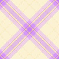 Elegant pastel plaid pattern in soft purple and yellow hues. Perfect for textile designs, website backgrounds, or adding a touch of subtle sophistication to your projects. vector