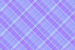 Rich plaid texture tartan, checks pattern seamless fabric. Calm check textile background in blue and indigo colors. vector