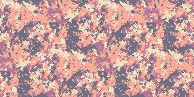 Abstract pastel camouflage pattern. Versatile digital design featuring muted peach, purple, and beige tones. Perfect for fashion, textile, or website backgrounds. vector