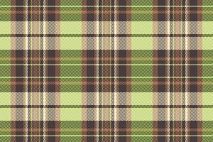 Elegant pastel green, brown, and beige plaid pattern. Perfect for textile designs, website backgrounds, or packaging. Evokes feelings of warmth and rustic charm. vector
