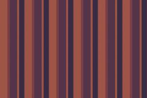 Manufactory lines stripe pattern, horizontal texture textile. French seamless background fabric vertical in pink and orange colors. vector