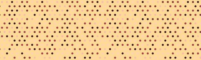 Abstract pastel background with a scattered polka dot pattern. Warm earth tones create a subtle, yet visually appealing texture ideal for website banners, social media posts, or print designs. vector