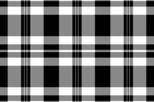 Shape pattern fabric check, multicolor plaid textile background. Vichy seamless texture tartan in black and white colors. vector