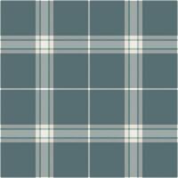 Elegant teal and cream plaid pattern. Perfect for textile design, website backgrounds, or seasonal projects. vector